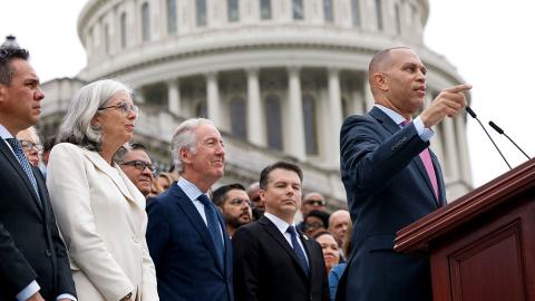 Hakeem Jeffries (D-NY) speaks out against Big, Beautiful Bill