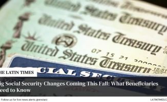 Big Social Security Changes Coming This Fall: What Beneficiaries Need to Know