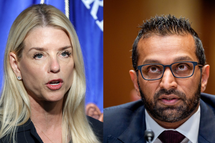 AG Pam Bondi (left) | FBI Director Kash Patel (right)