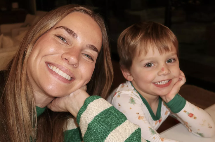 Emilie Kiser and son Trigg