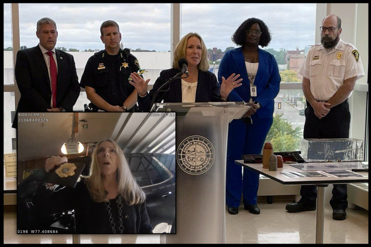 New York DA Seen in Viral Video Flashing ID to