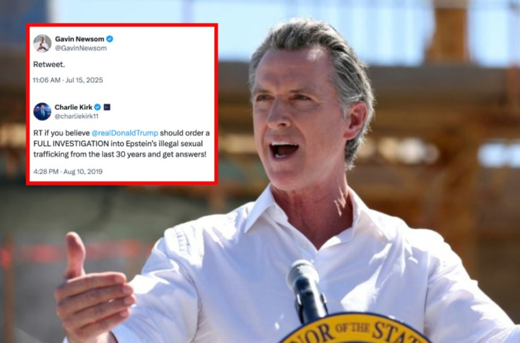 Gavin Newsom Charlie Kirk