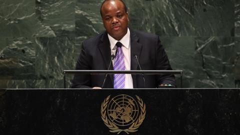 King Mswati III, Head of State of Eswatini