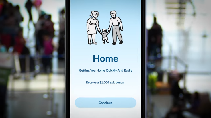 CBP Home App interface