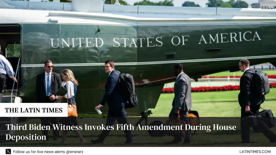 Third Biden Witness Invokes Fifth Amendment During House Deposition