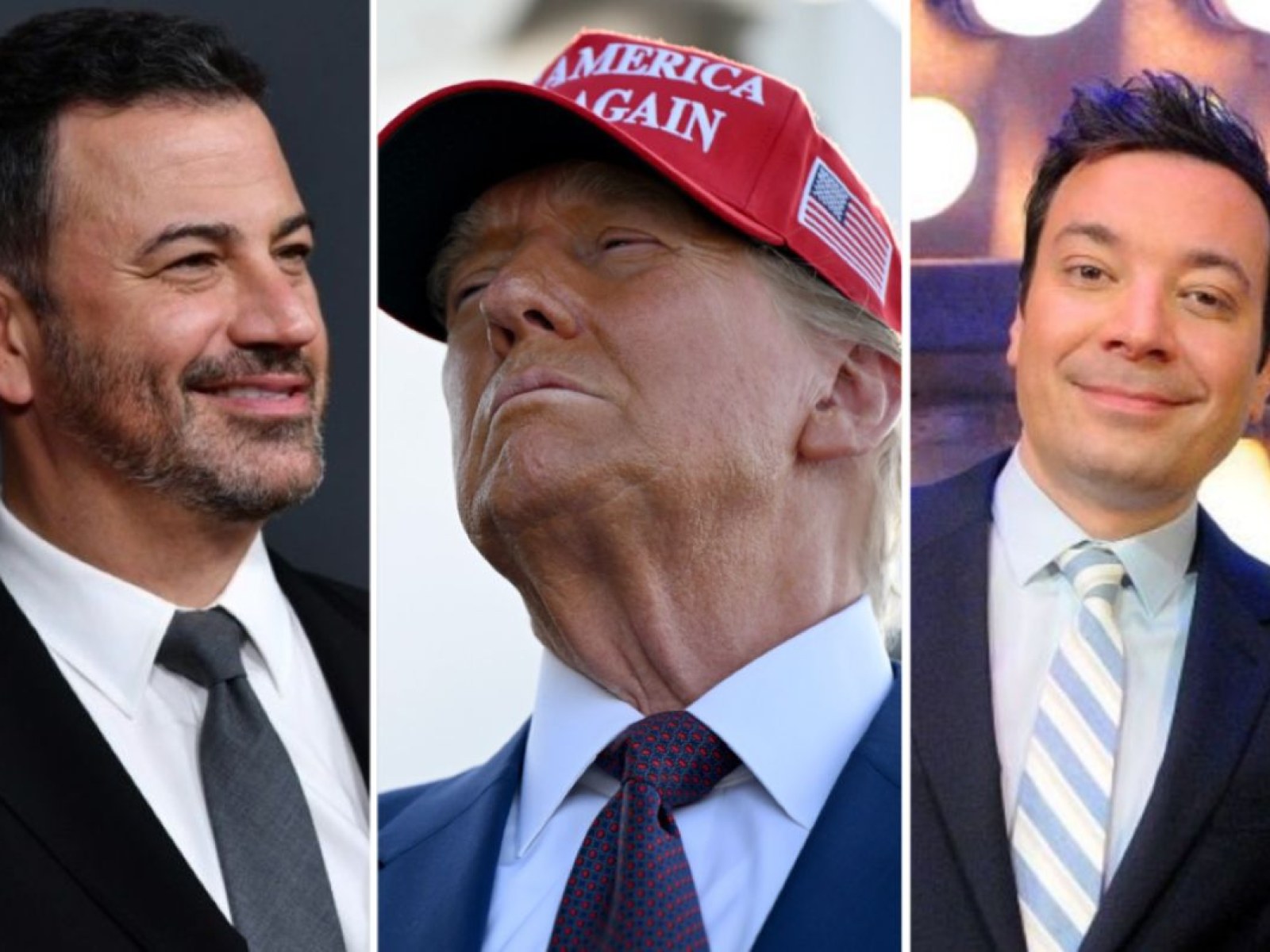 Trump Calls for Jimmy Kimmel and Jimmy Fallon to Be Fired and He Wants the Credit For It