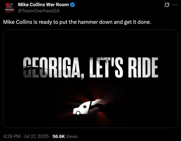 Mike Collins campaign ad