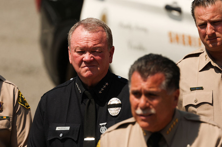 Los Angeles Police Department (LAPD) chief Jim McDonnell