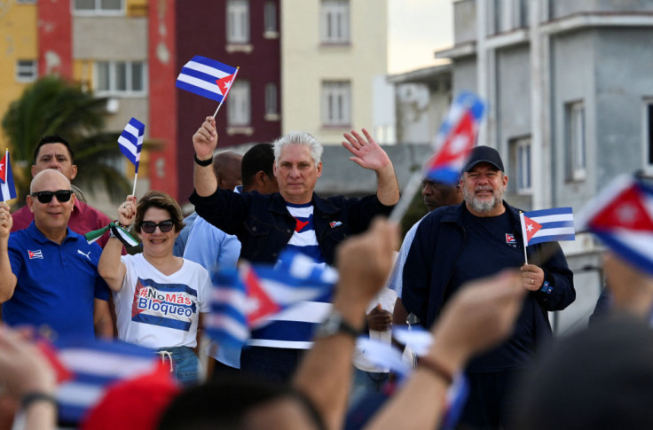 Cuba's President Miguel Diaz-Canel