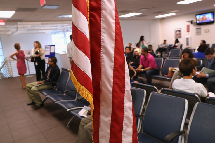Citizenship applicants await interviews at USCIS