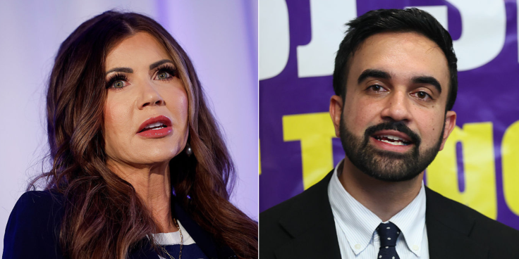 Kristi Noem and Zohran Mamdani