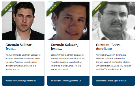 Ice Most Wanted Los Chapitos, hermano del Chapo