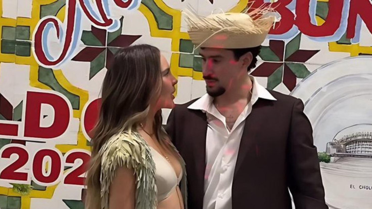 Belinda and Bad Bunny at La Casita