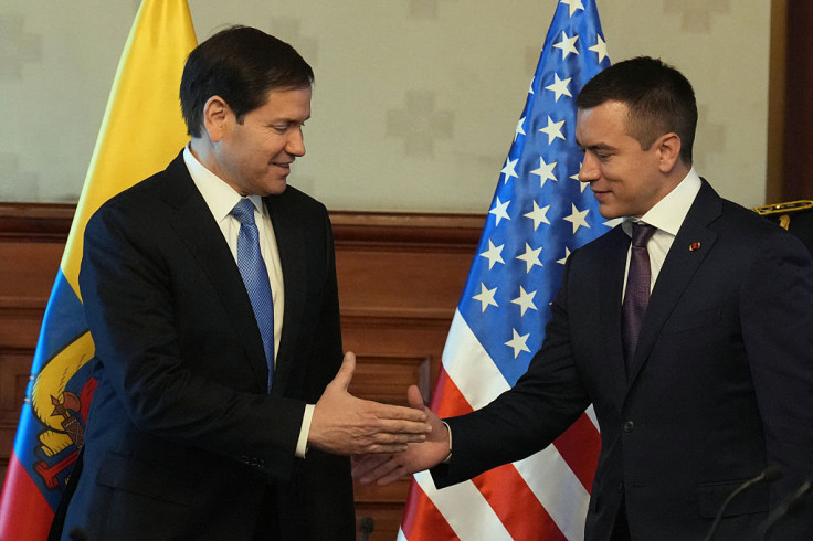 Marco Rubio in Ecuador