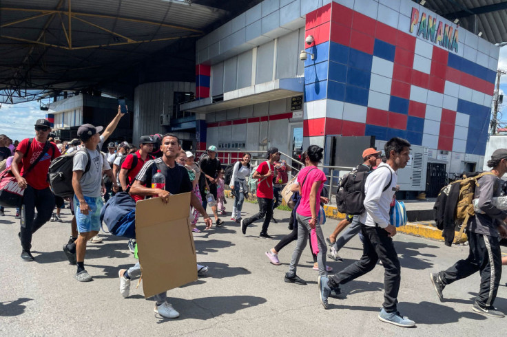 Venezuelan migrants in Panama