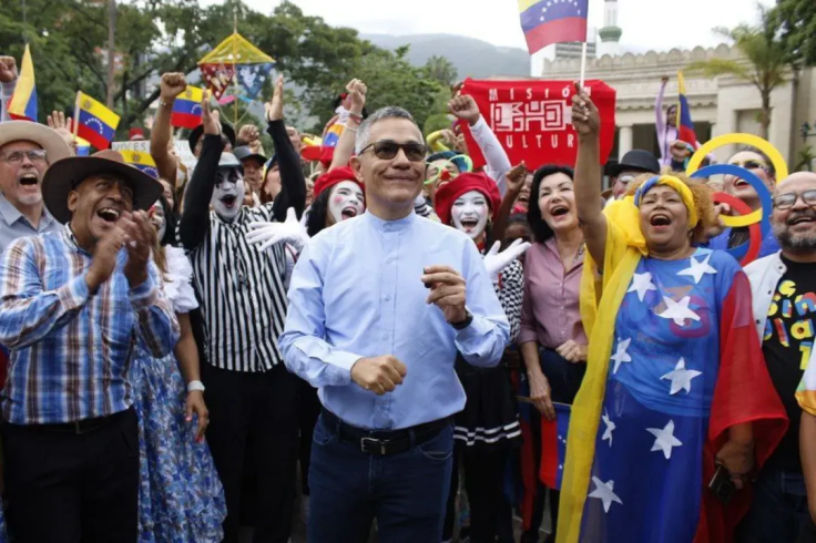 Venezuela's Minister of Culture, Ernesto Villegas