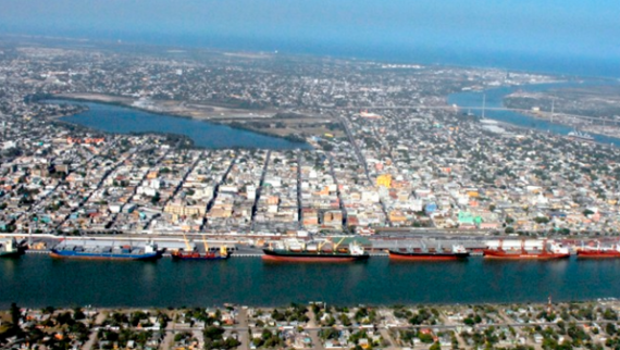 Tampico port, Tamaulipas