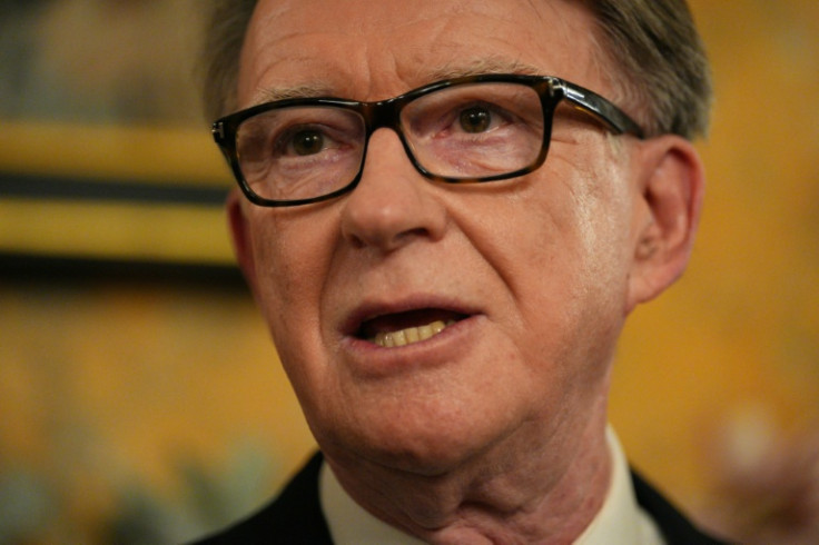 Peter Mandelson, former UK ambassador to the United States