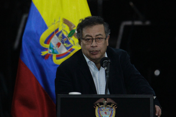 Colombian president Gustavo Petro