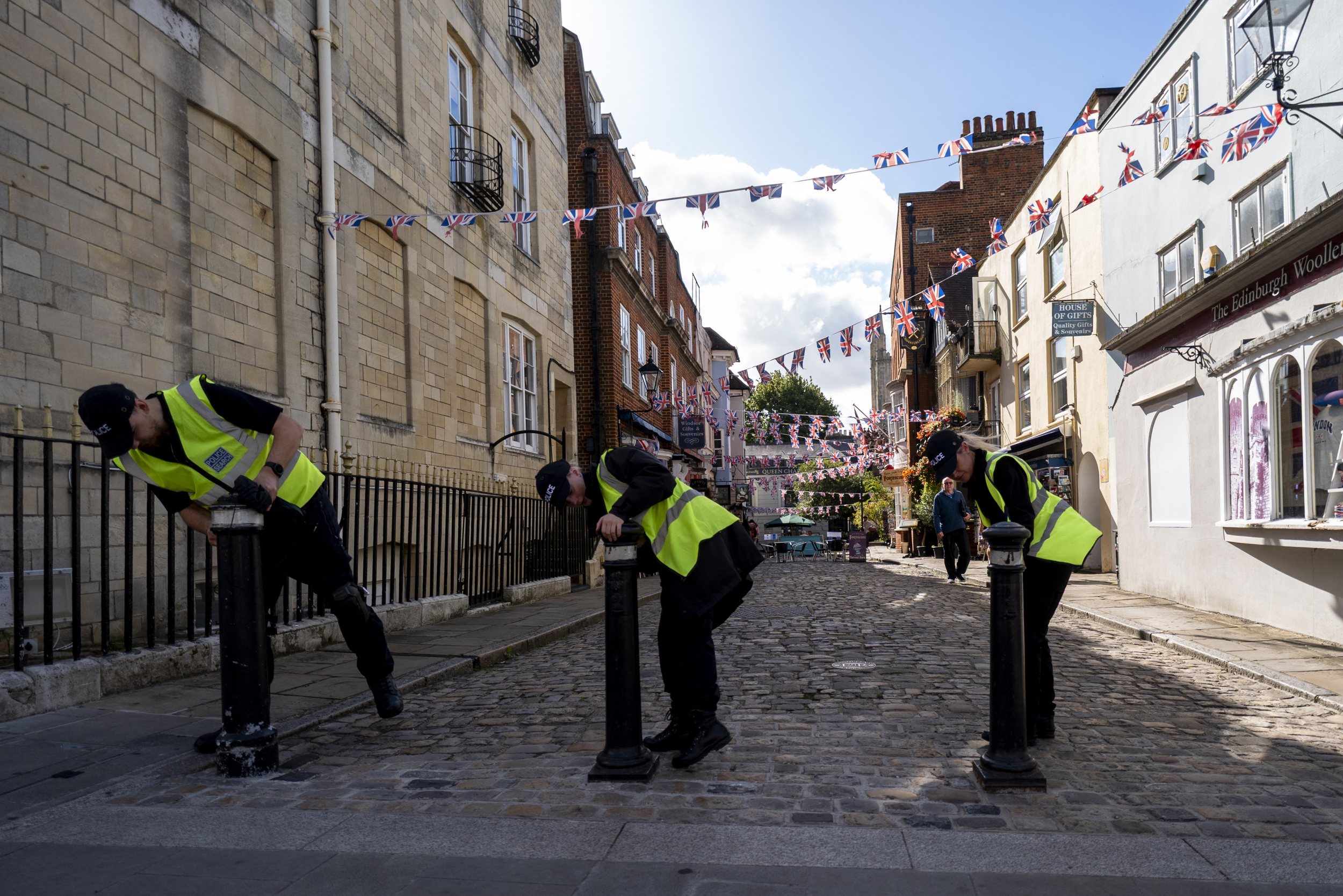 Britain increases security before Trumps visit King Charles Britain increases security before Trumps visit King Charles