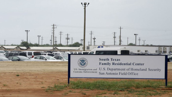 ICE South Texas Family Residential Center in Dilley