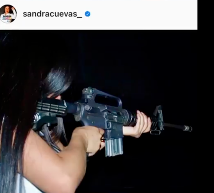 Sandra Cuevas, firearms