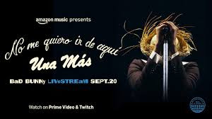 Bad Bunny Surprise Concert Initiatives Puerto Rico Prime Video