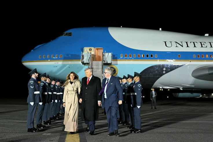 Melania Trump fashion political statements UK visit 2025