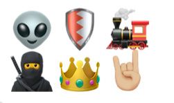 Emojis associated with Tren de Aragua
