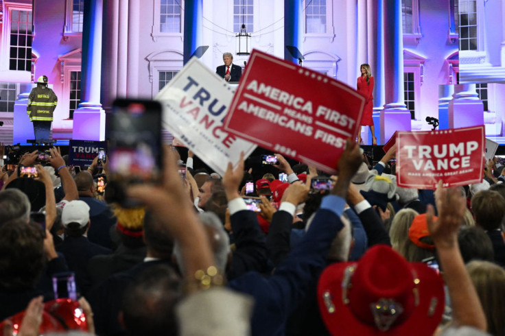 Crowd at the 2024 Republican National Convention