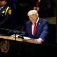 U.S. President Donald Trump speaks at the United Nations