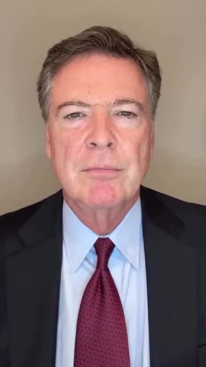 James Comey Jr. Reacts to Being Indicted on Two Counts