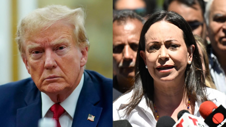 MAria Corina Machado Mentions Trump Nobel Peace Prize