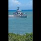 Venezuelan Navy ship Capana ARV T-61 partially sunk