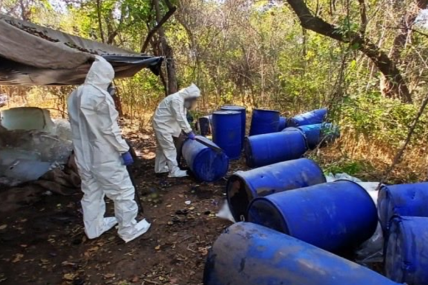 Drug seizure, Sinaloa