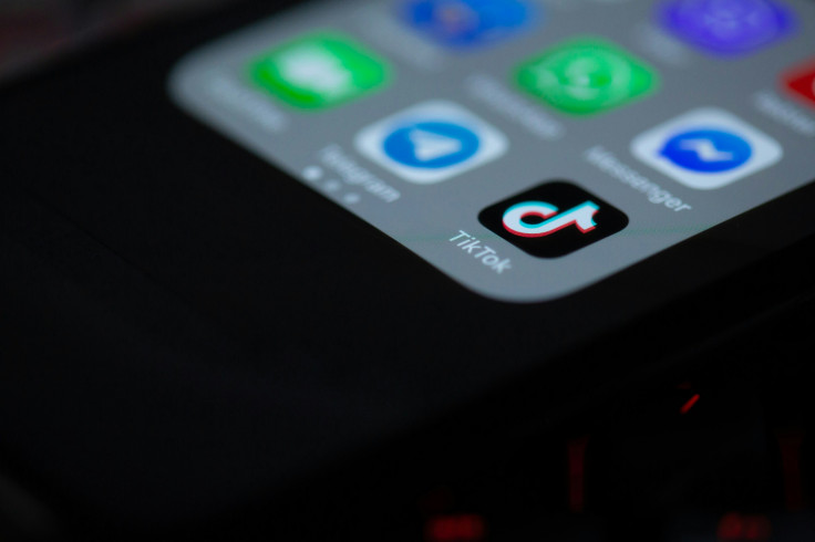 TikTok app on smartphone