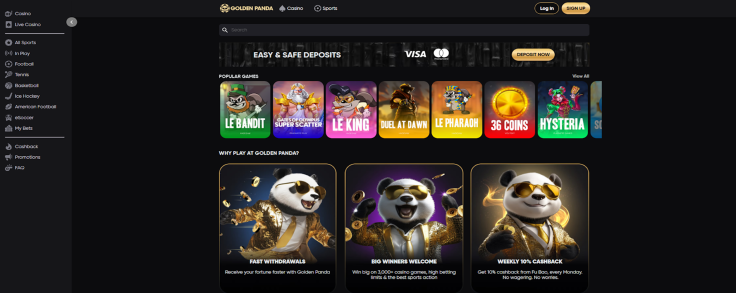 Golden Panda
