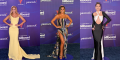 The blue carpet of the Latin Billboard Awards