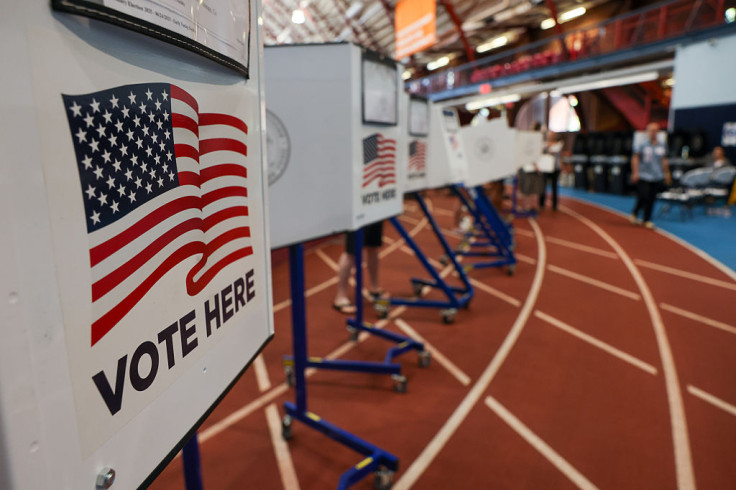 Newyorkers vote in the mayoral primary election