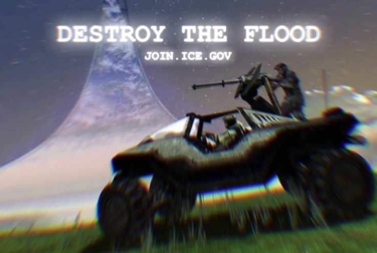 Halo-inspired social media post by DHS