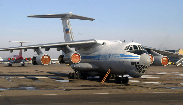 Russian Ilyushin 76 (IL-76) cargo plane