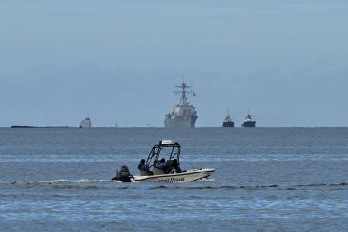 U.S. Ships and Troops Near the Venezuela Coast