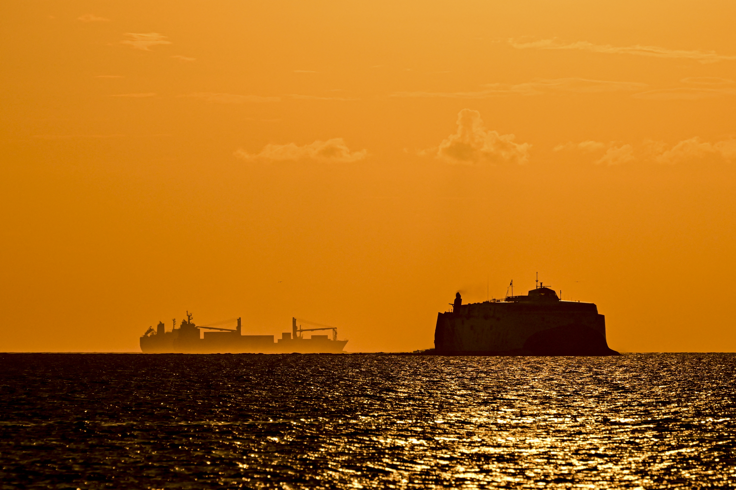 U.S. Ships and Troops Near the Venezuela Coast