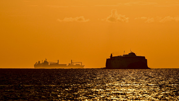 U.S. Ships and Troops Near the Venezuela Coast