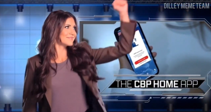 Kristi Noem tout self-deportation through social media video