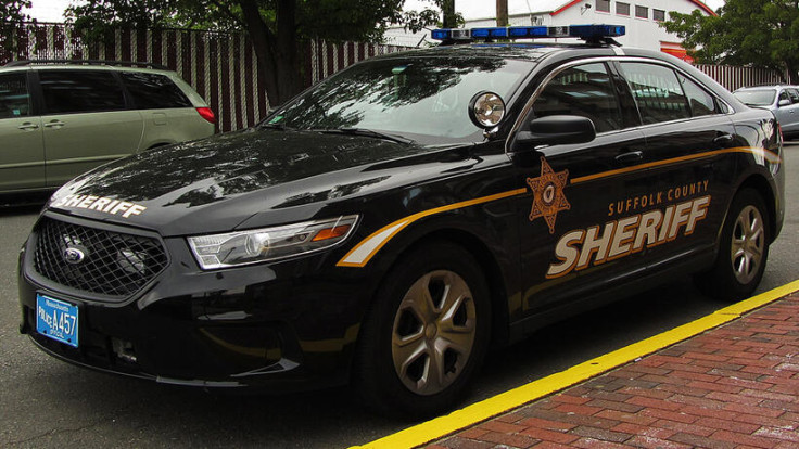 Suffolk County Sheriff vehicle