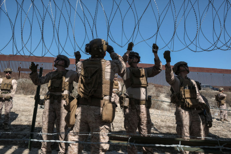 U.S. Marines at the border