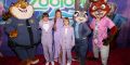 Shakira and her sons Milan and Sasha, cast of Zootopia 2