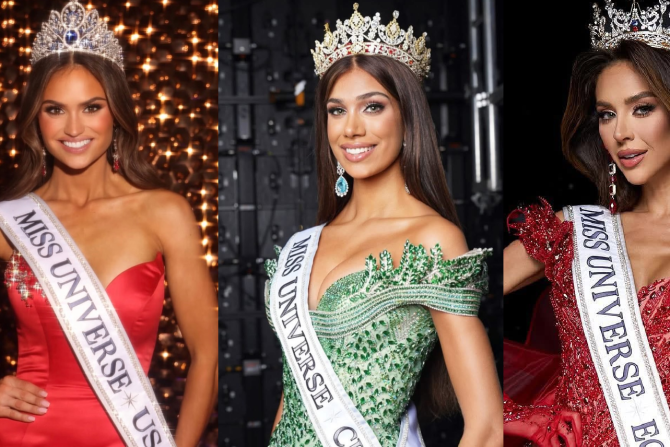 USA born or related Miss Universe delegates Cuba, Ecuador