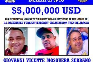 Giovanni Vicente Mosquera Serrano, Venezuela